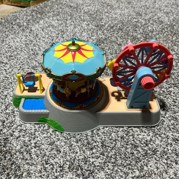 Blue Box Toys Tiny Dreams Musical Amusement Park Polly Pocket Style Vintage - Picture 6 of 12
